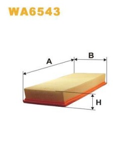 Фільтр повітряний WIX WIX FILTERS WA6543