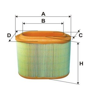 Фильтр воздушный WIX WIX FILTERS WA6570