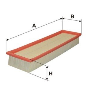 Фільтр повітряний /AP058/2 (WIX-FILTERS) WIX FILTERS WA9452