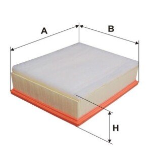 Фільтр повітряний WIX WIX FILTERS WA9555