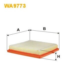 Фільтр забору повітря WIX FILTERS WA9773