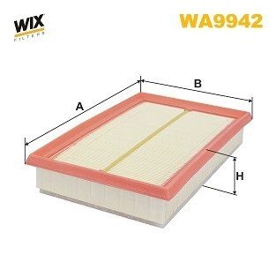 Фільтр повітря WIX WIX FILTERS WA9942