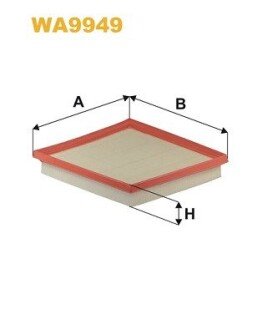 Фільтр повітряний WIX WIX FILTERS WA9949 (фото 1)