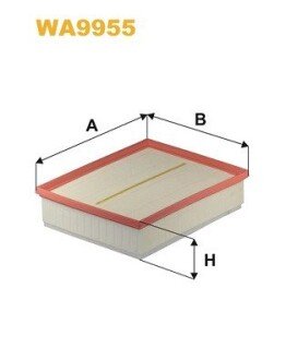 Фільтр повітряний WIX WIX FILTERS WA9955