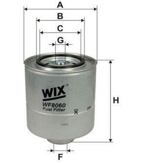 Фільтр палива WIX WIX FILTERS WF8060 (фото 1)