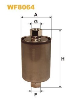 Фільтр паливний WIX WIX FILTERS WF8064