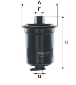 Фільтр паливний WIX WIX FILTERS WF8205