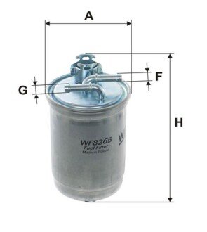 Фільтр паливний WIX WIX FILTERS WF8265