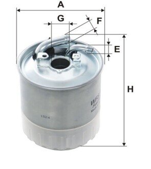 Фильтр топливный WIX WIX FILTERS WF8353