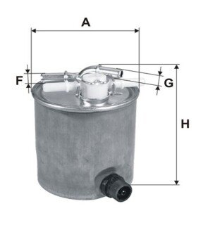 ФІЛЬТР ПАЛИВА WIX FILTERS WF8479