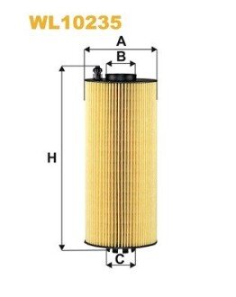 Оливний фільтр WIX WIX FILTERS WL10235