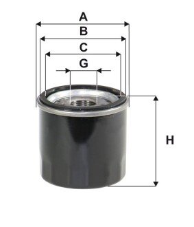 Оливний фільтр WIX WIX FILTERS WL7204 (фото 1)