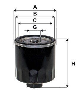 Оливний фільтр WIX WIX FILTERS WL7547