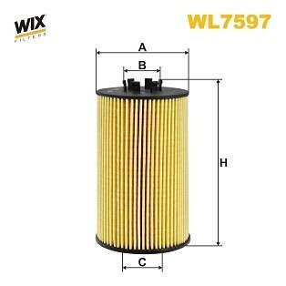 Оливний фільтр WIX WIX FILTERS WL7597