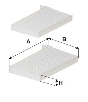 Фільтр салону WIX WIX FILTERS WP2044