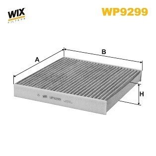 Фільтр салону вугільний WIX WIX FILTERS WP9299