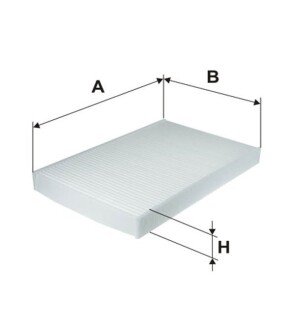 Фільтр салону (WIX-FILTERS) WIX FILTERS WP9366 (фото 1)