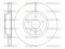 Диск гальмівний передній (кратно 2) (Remsa) Ford Mondeo IV Galaxy S-max 07&gt; / RR Evogue, Discovery sport (D61019.10) WOKING D6101910 (фото 1)
