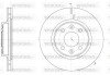 Диск гальмівний передній (кратно 2) (Remsa) Renault Clio IV Logan Sandero II / Smart 14> (D61535.10) WOKING D6153510 (фото 1)