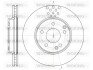 Гальмівний диск перед. W203/W208/W209/W202 (93-11) WOKING D6751.10 (фото 1)