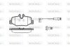 Колодки гальмівні диск. задн. (Remsa) MB Vito 639 Bosch ver. (P10103.02) WOKING P1010302 (фото 1)