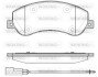 Колодки гальмівні диск. перед. (Remsa) Ford Tranzit 06>14 Bosch ver. (P13503.11) WOKING P1350311 (фото 1)