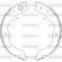 Колодки гальмівні бараб. задн. (Remsa) Citroen C-crosser 2.2 07-,Citroen C-crosser 2.4 07- (Z4748.00) WOKING Z474800 (фото 1)