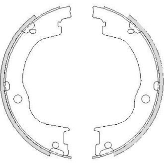 Колодки тормозные WOKING Z4749.00