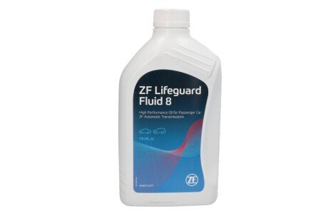 Трансмісійна олива ATF LifeGuardFluid 8, 1л. ZF S671.090.312